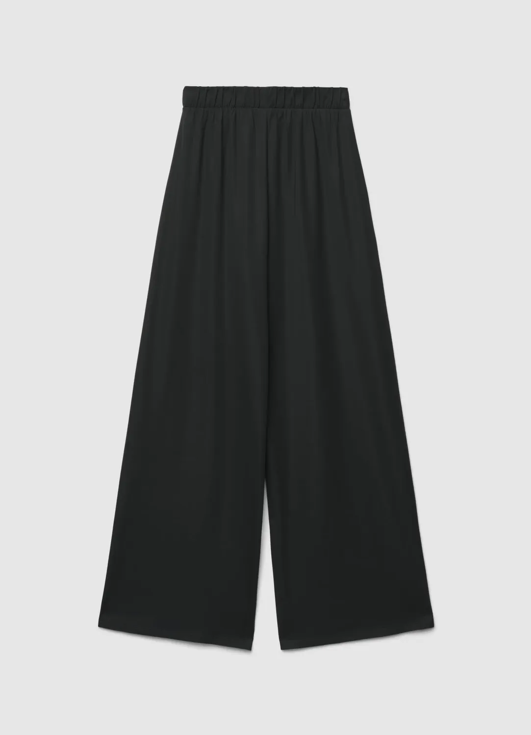 Calliope pantalon large taille élastique femme