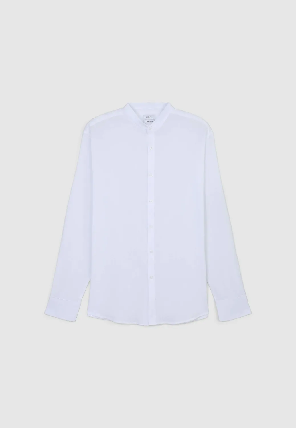 Calliope chemise col coréen coton homme