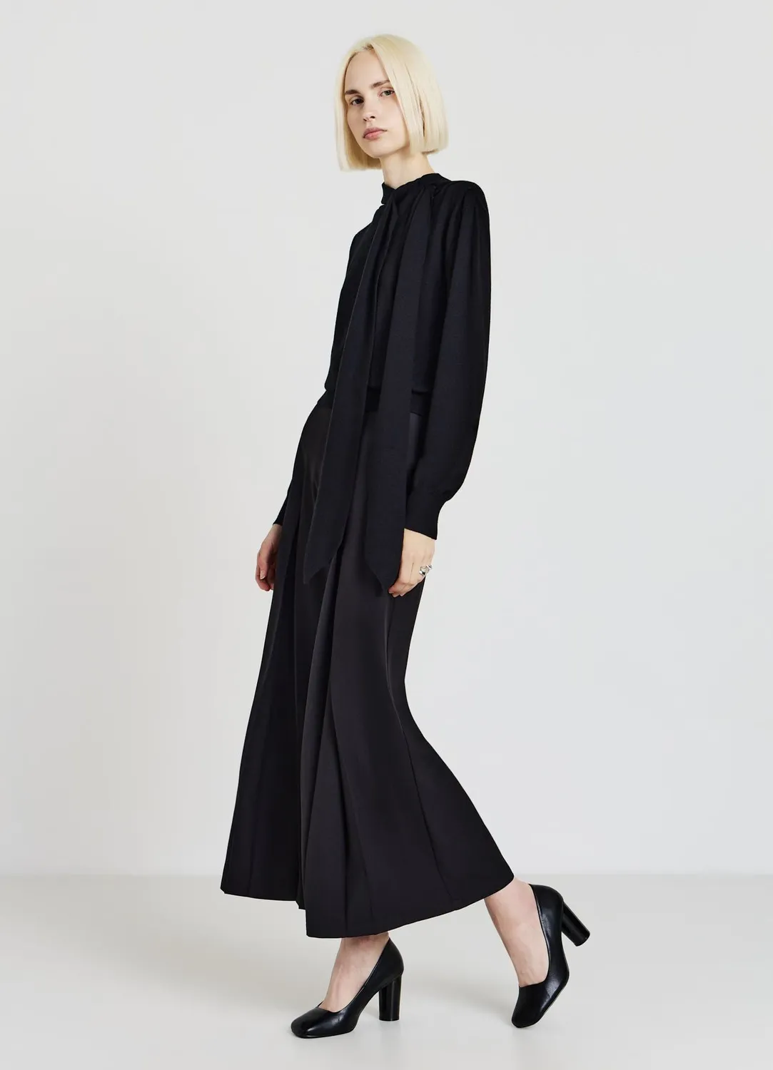 Calliope pull col foulard femme