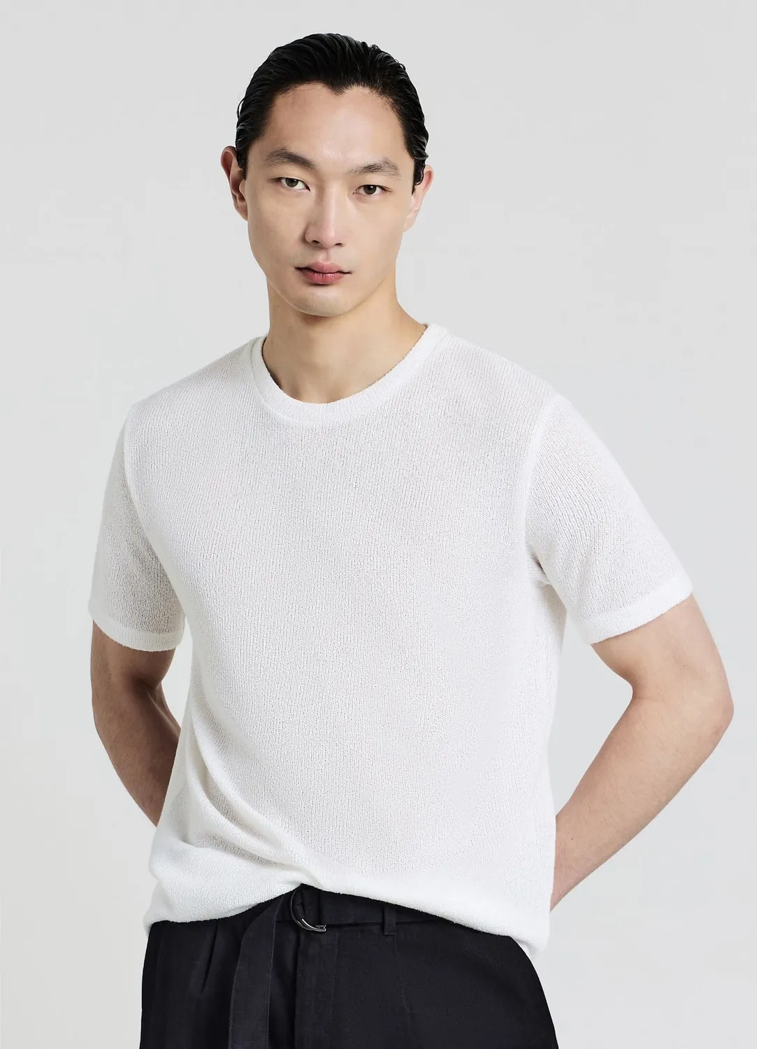 Calliope t-shirt homme col rond uni