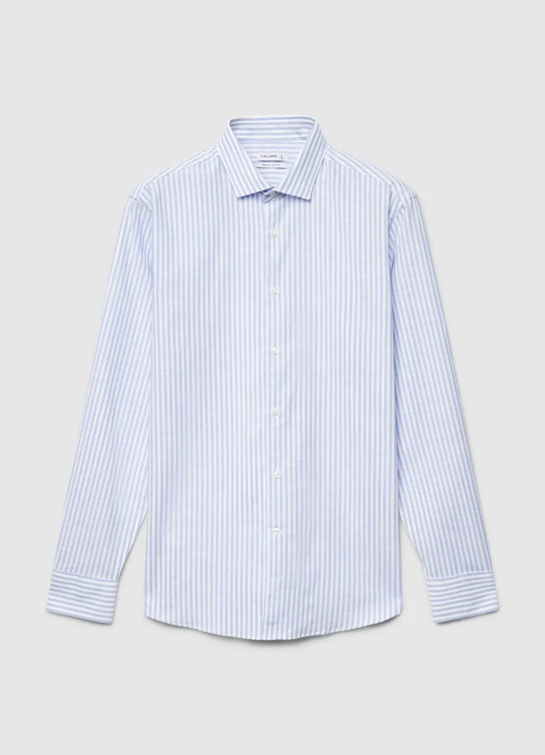 Calliope chemise rayée classique homme regular
