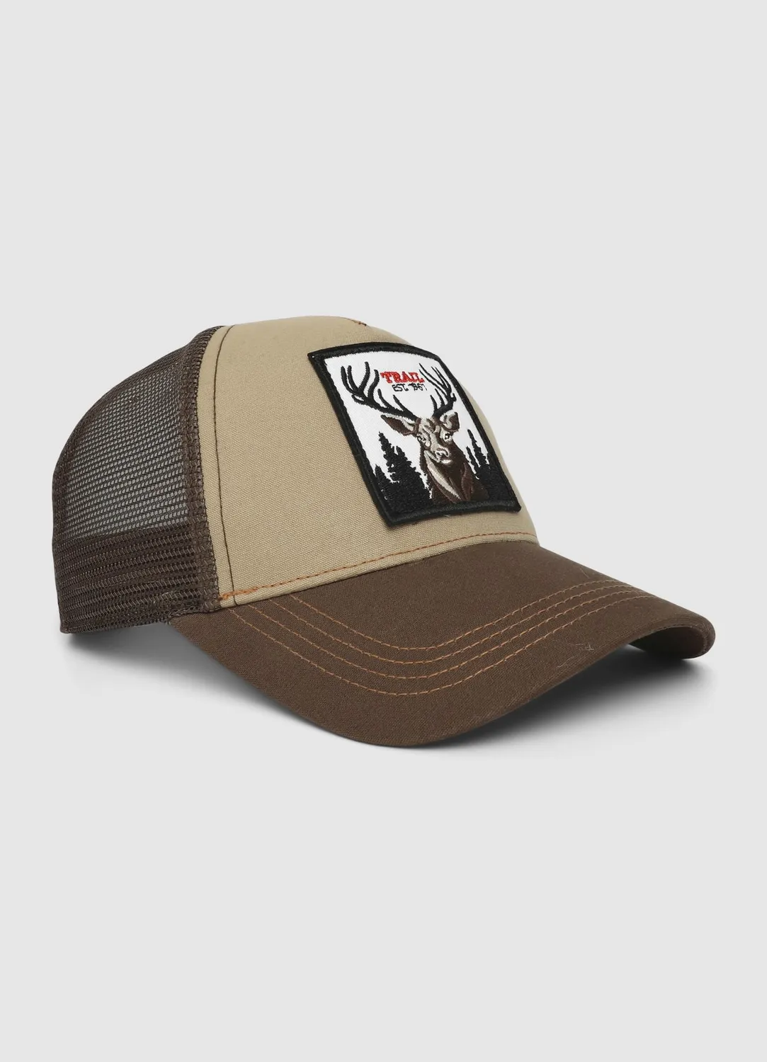 Calliope Casquette trucker homme TU patch cerf