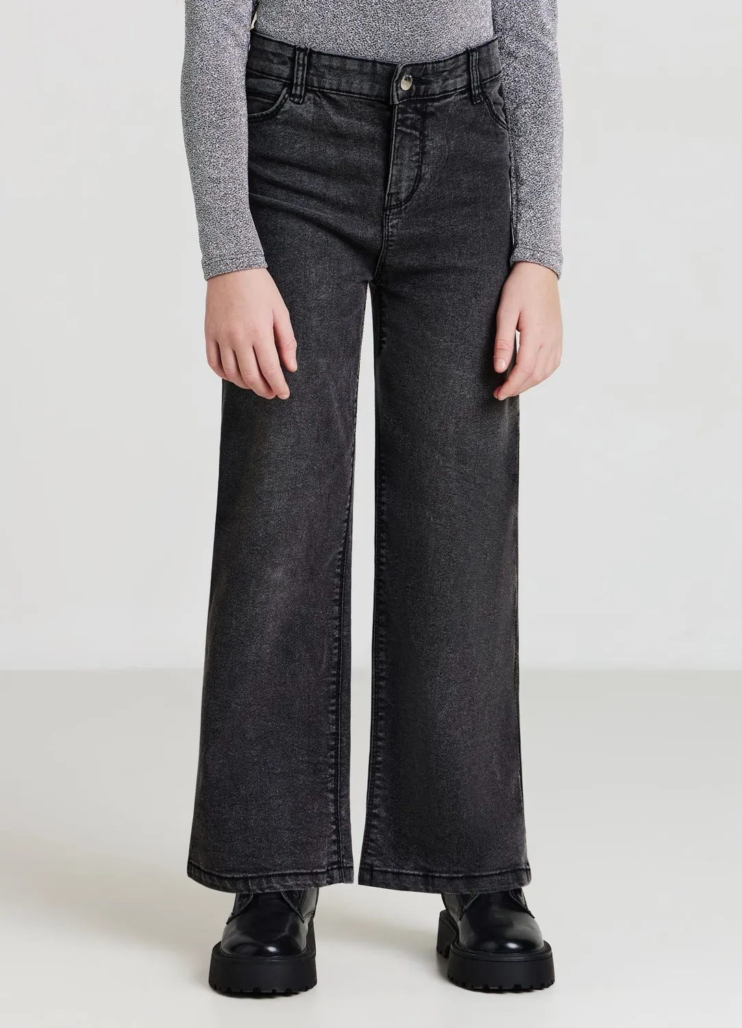 Calliope Jean wide leg fille 8-9 ans large