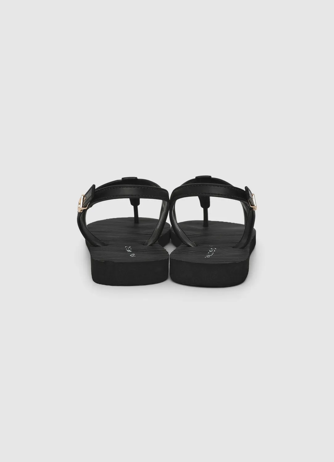 Calliope tongs femme boucle unies antidérapantes
