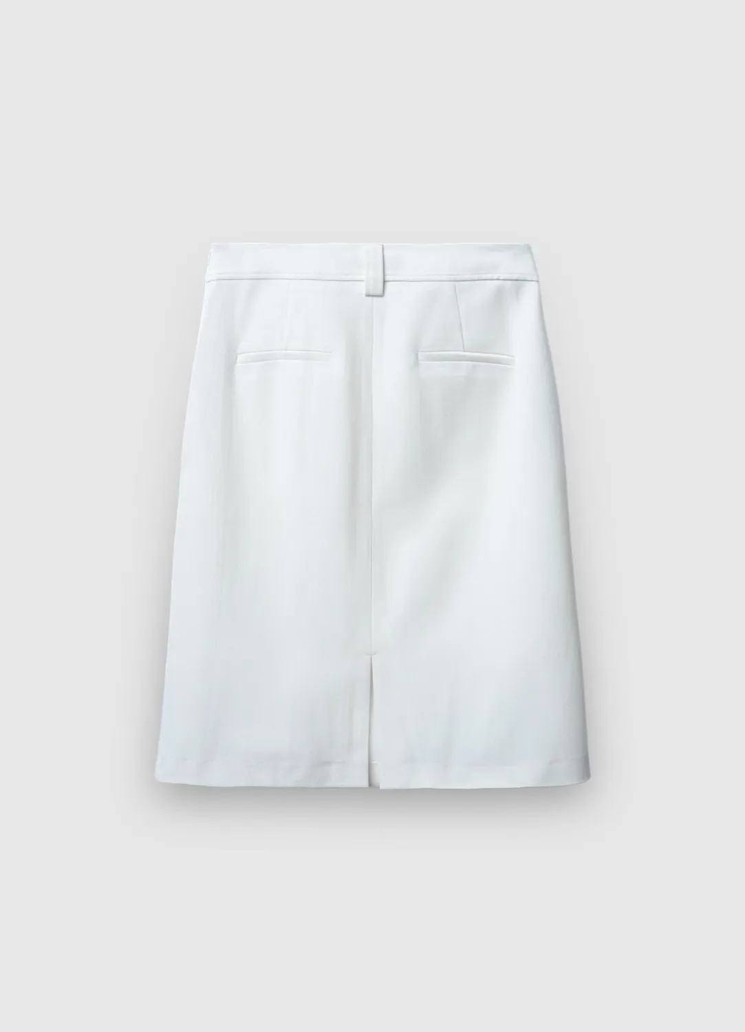 Calliope jupe femme nœud taille genou à poches