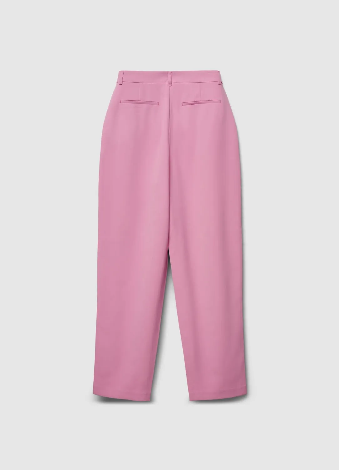 Calliope pantalon baggy femme uni taille haute