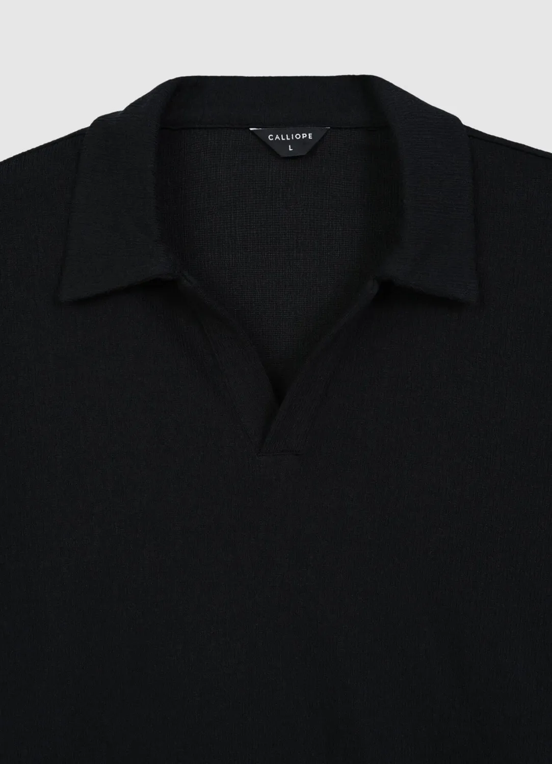 Calliope polo homme manches courtes misto cotone