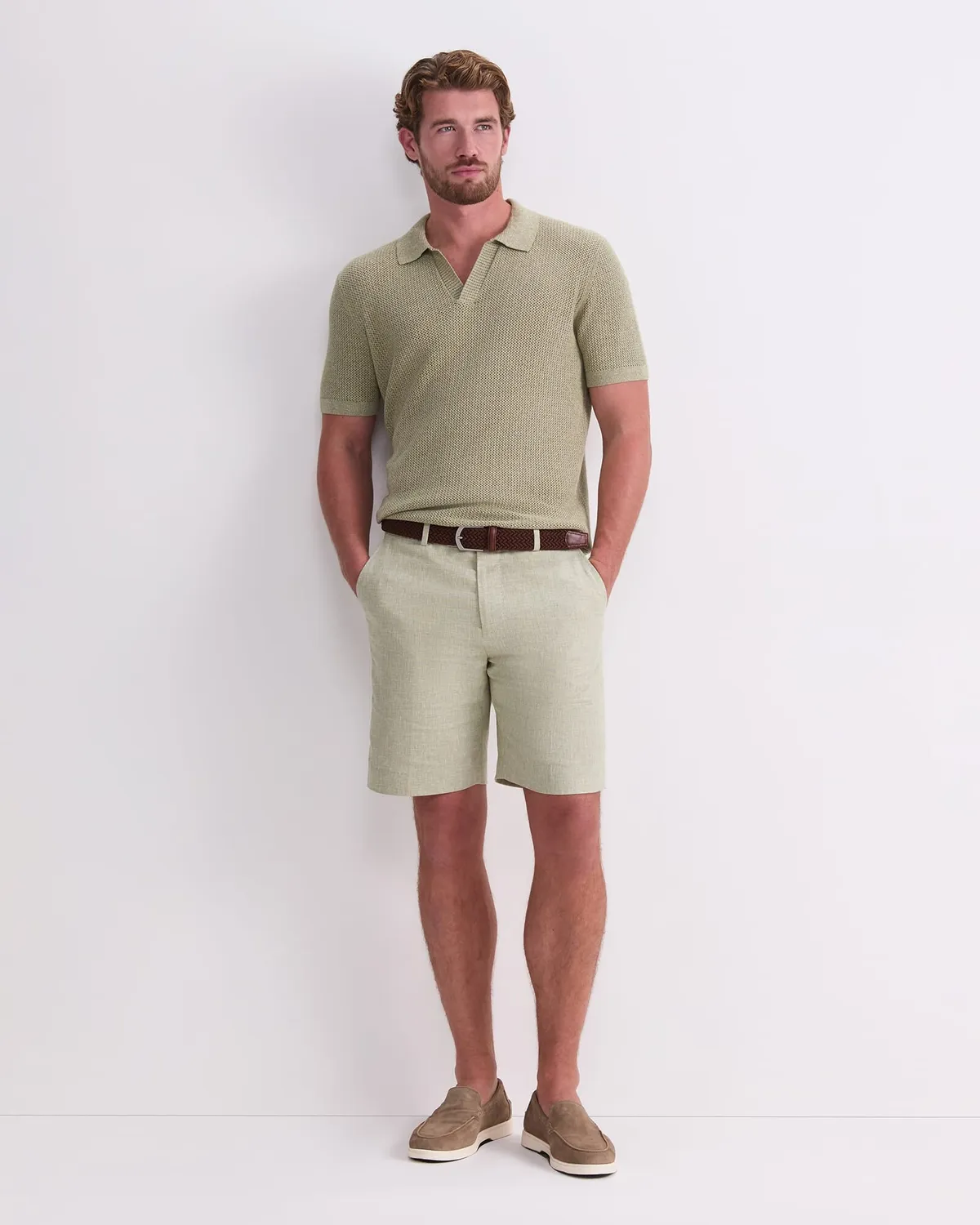 Sportscraft Arlo polo maille coton homme ajouré