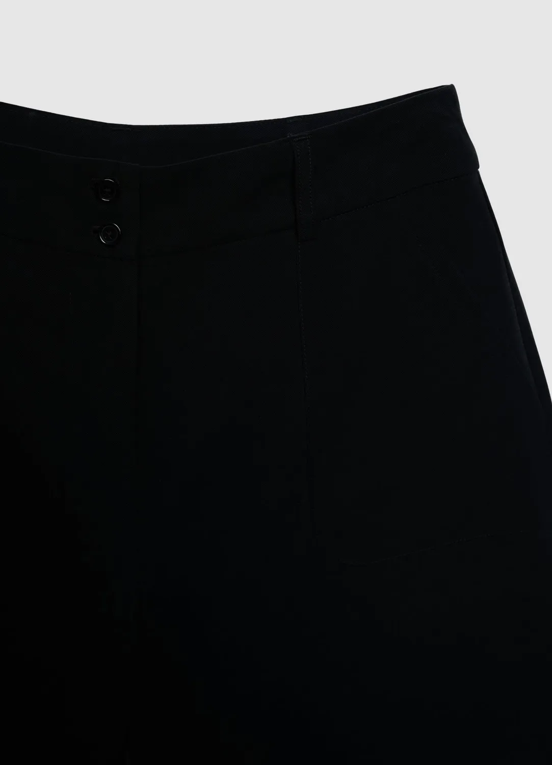 Calliope bermuda poches plaquées femme uni