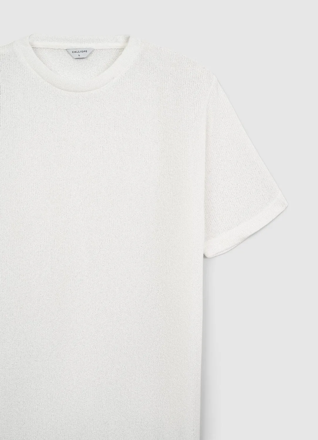 Calliope t-shirt homme col rond uni
