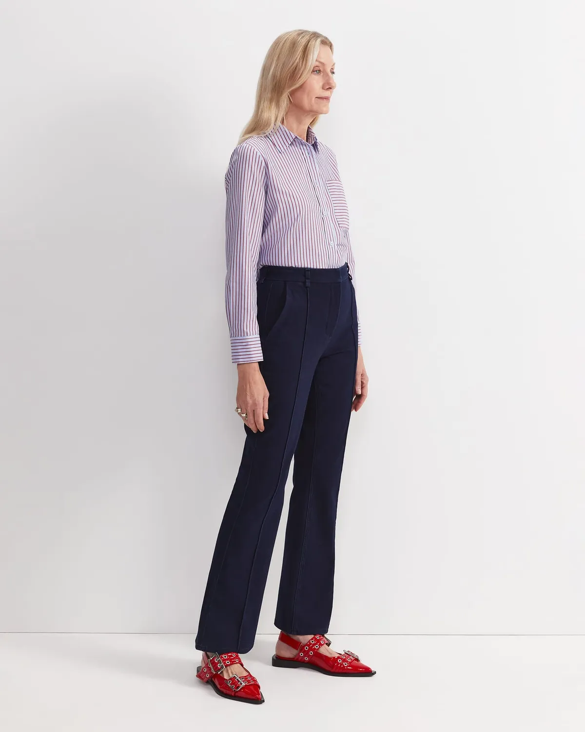 Sportscraft Nyra Pintuck jean droit femme