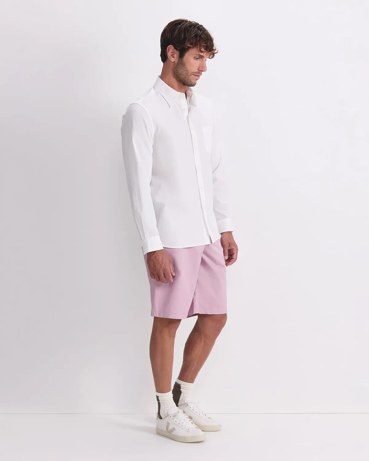 Sportscraft chemise popeline coton homme manches longues