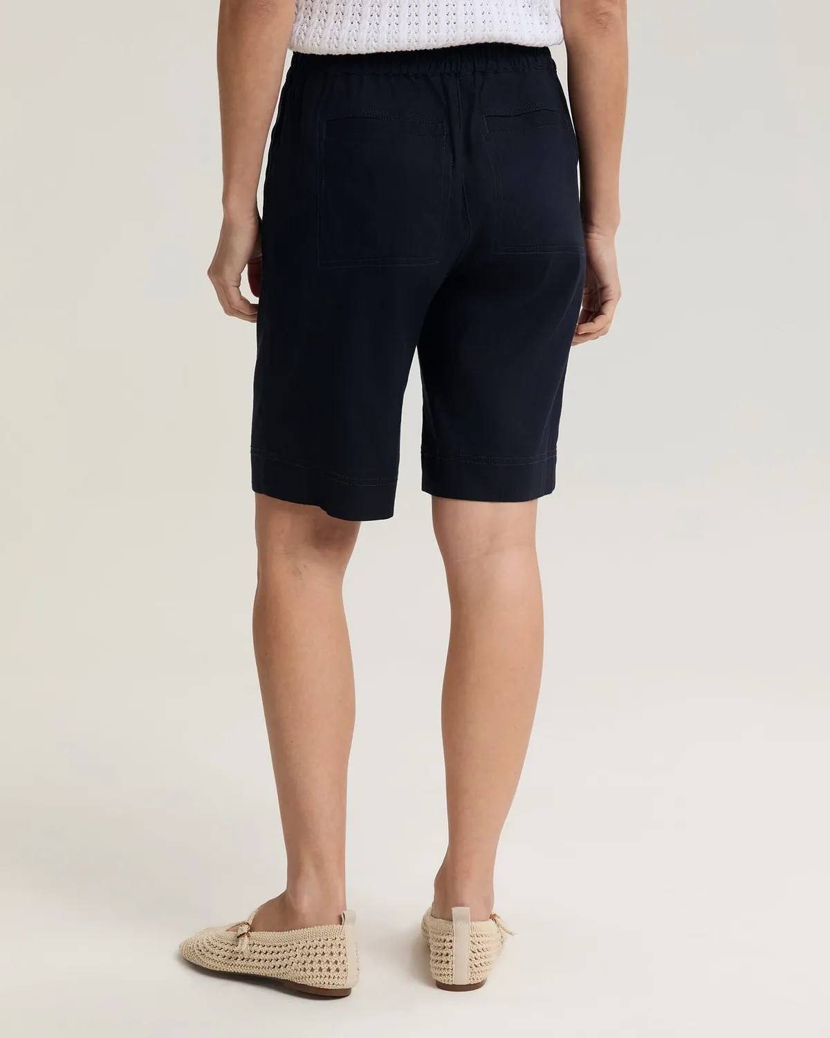 Sportscraft Rosa short lin femme taille élastique