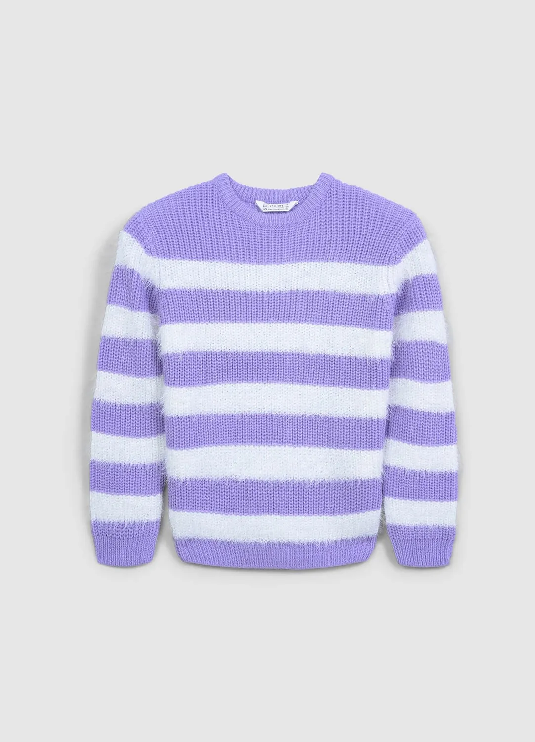 Calliope pull rayé col rond fille 10-11 ans