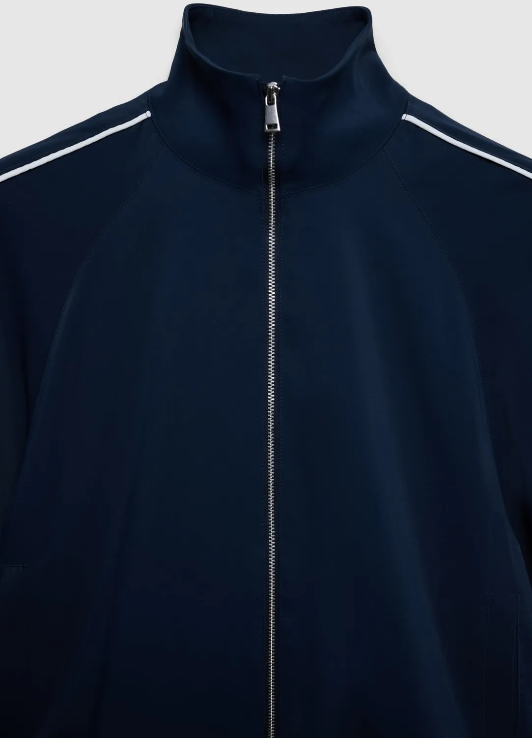 Calliope sweat zippé femme col montant profils contrastés