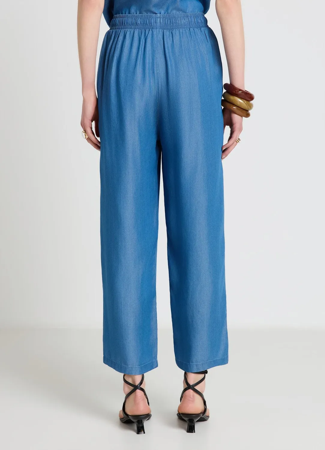 Calliope pantalon pyjama uni large femme