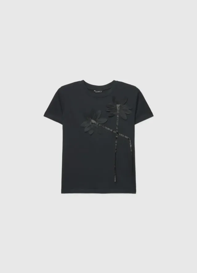 Calliope t-shirt femme fleurs 3D