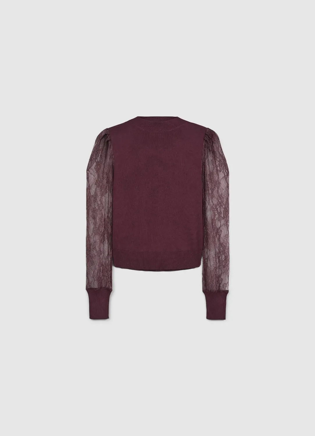 Calliope Pull Manches Dentelle Femme