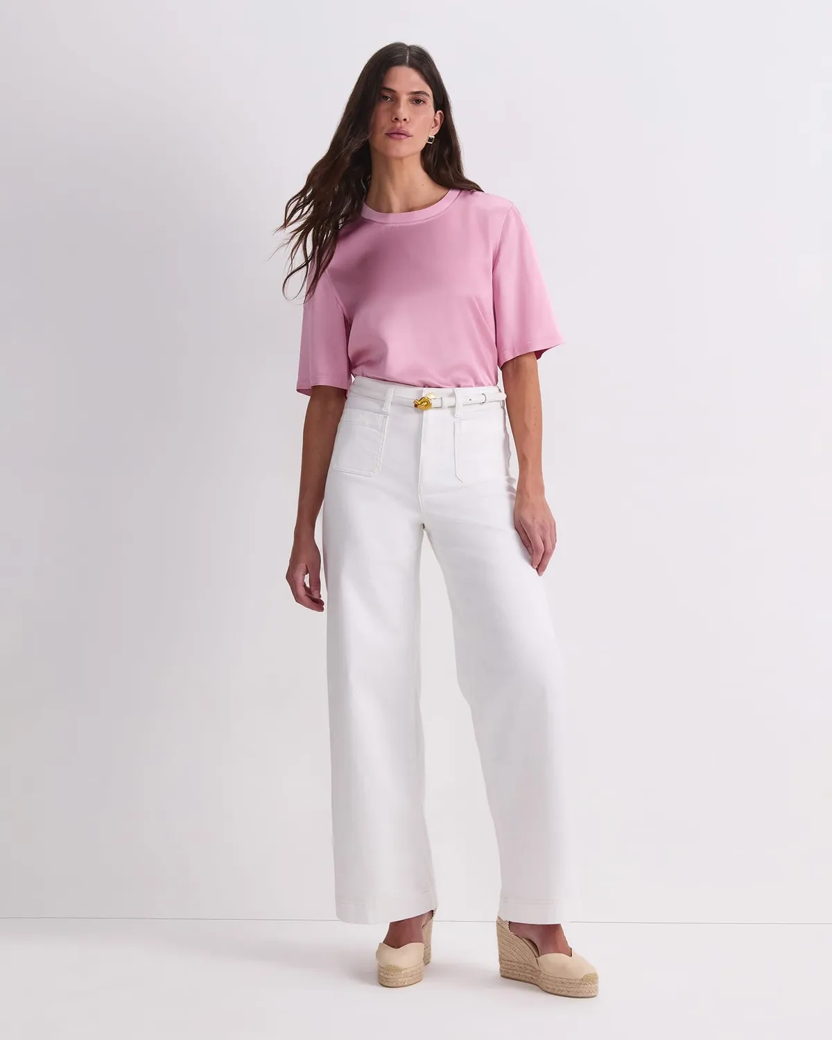 Sportscraft Isla tee-shirt satin viscose