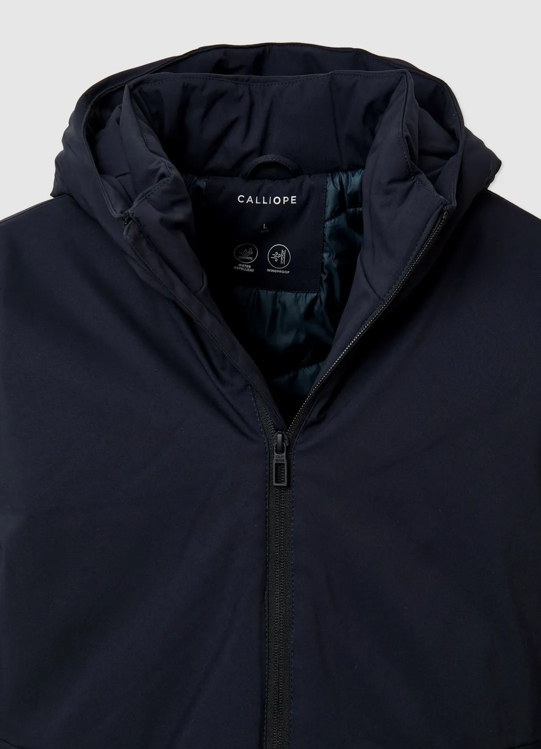 Calliope Blouson court technique à capuche homme