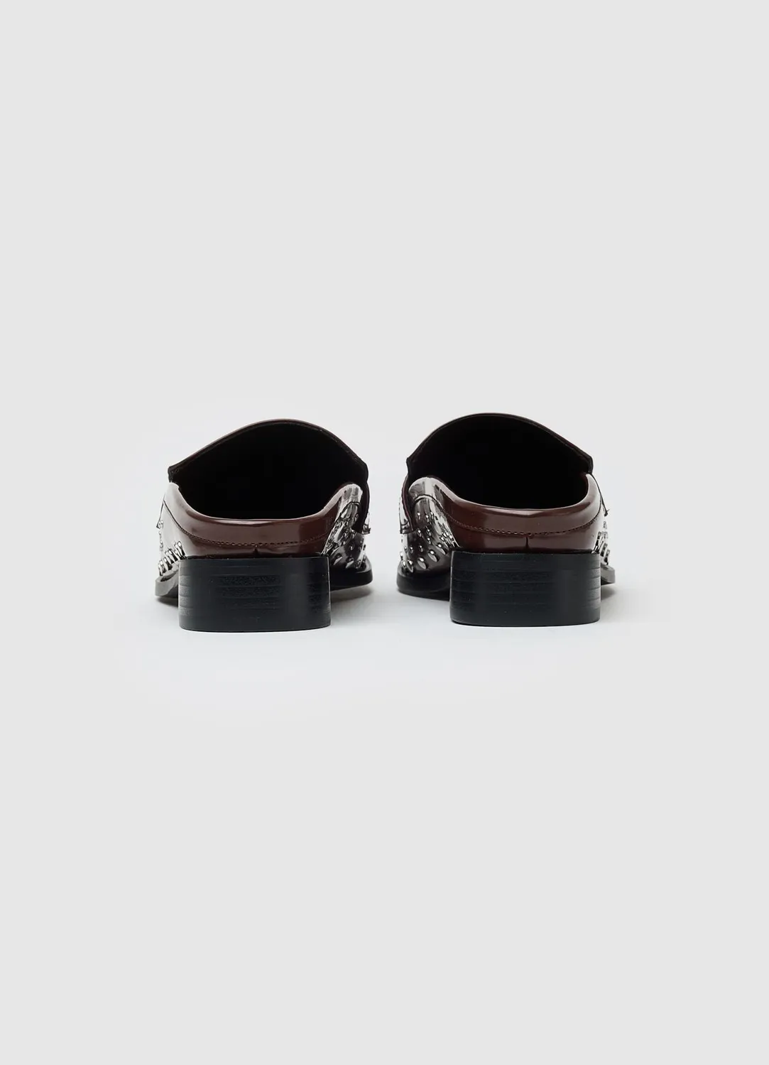 Calliope Mocassino borchie mules femme 38 clouté