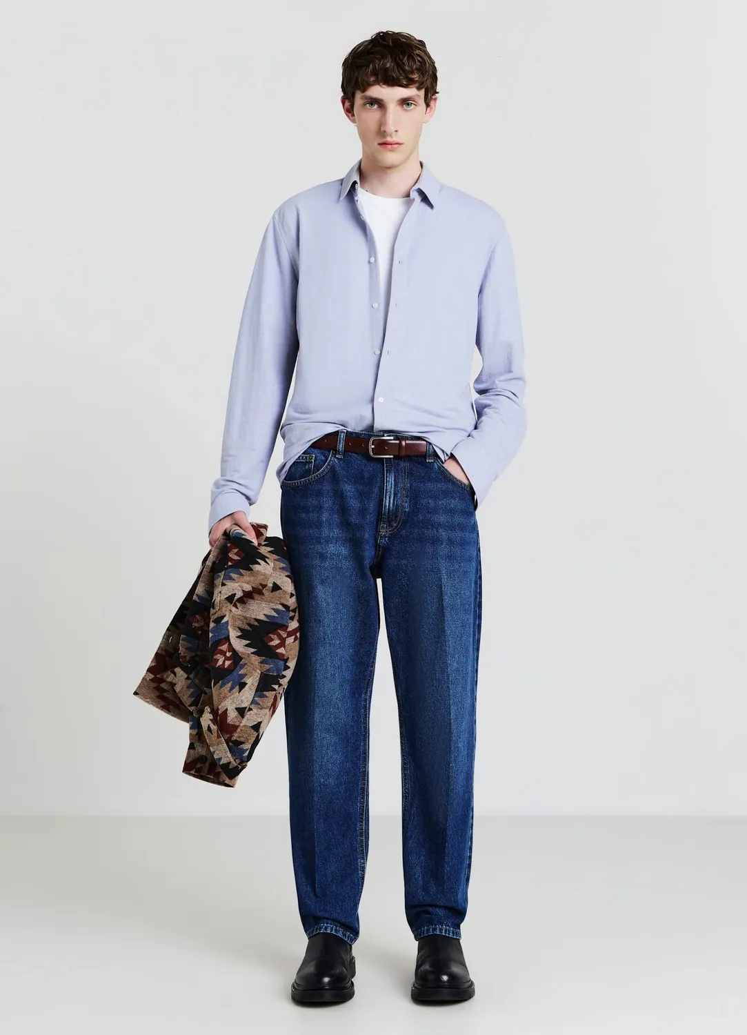 Calliope Jeans Relaxed Fit jean homme pli central