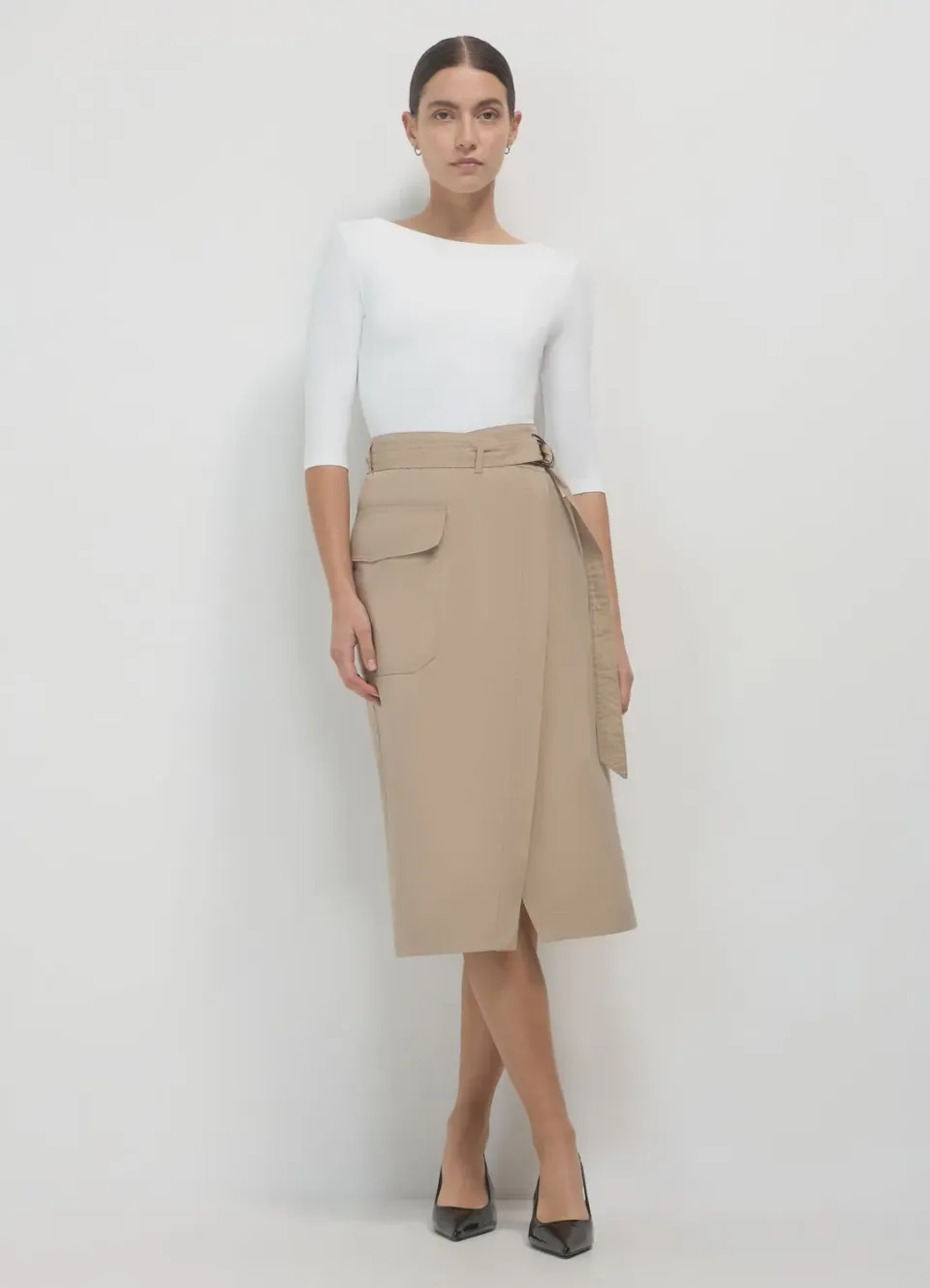 Calliope Body femme col bateau manches 3/4