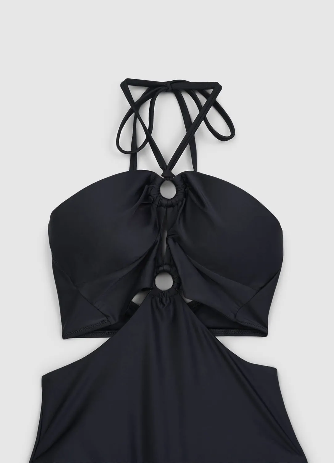 Calliope maillot une pièce femme cut-out anneaux
