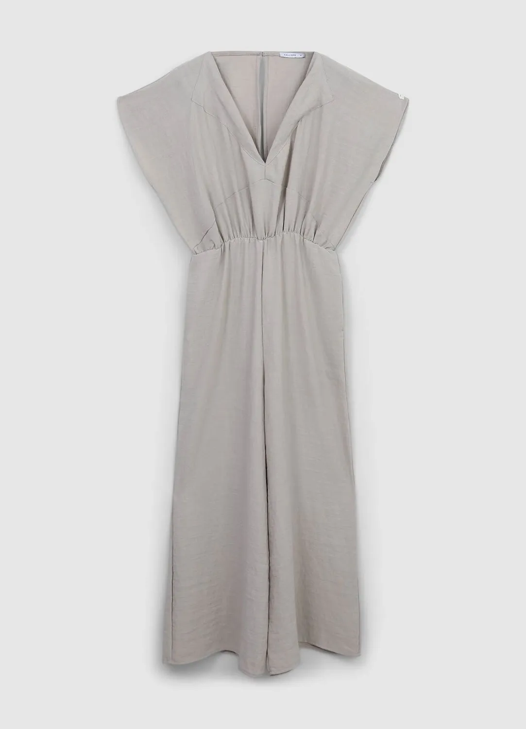 Calliope combinaison longue femme col V manches courtes