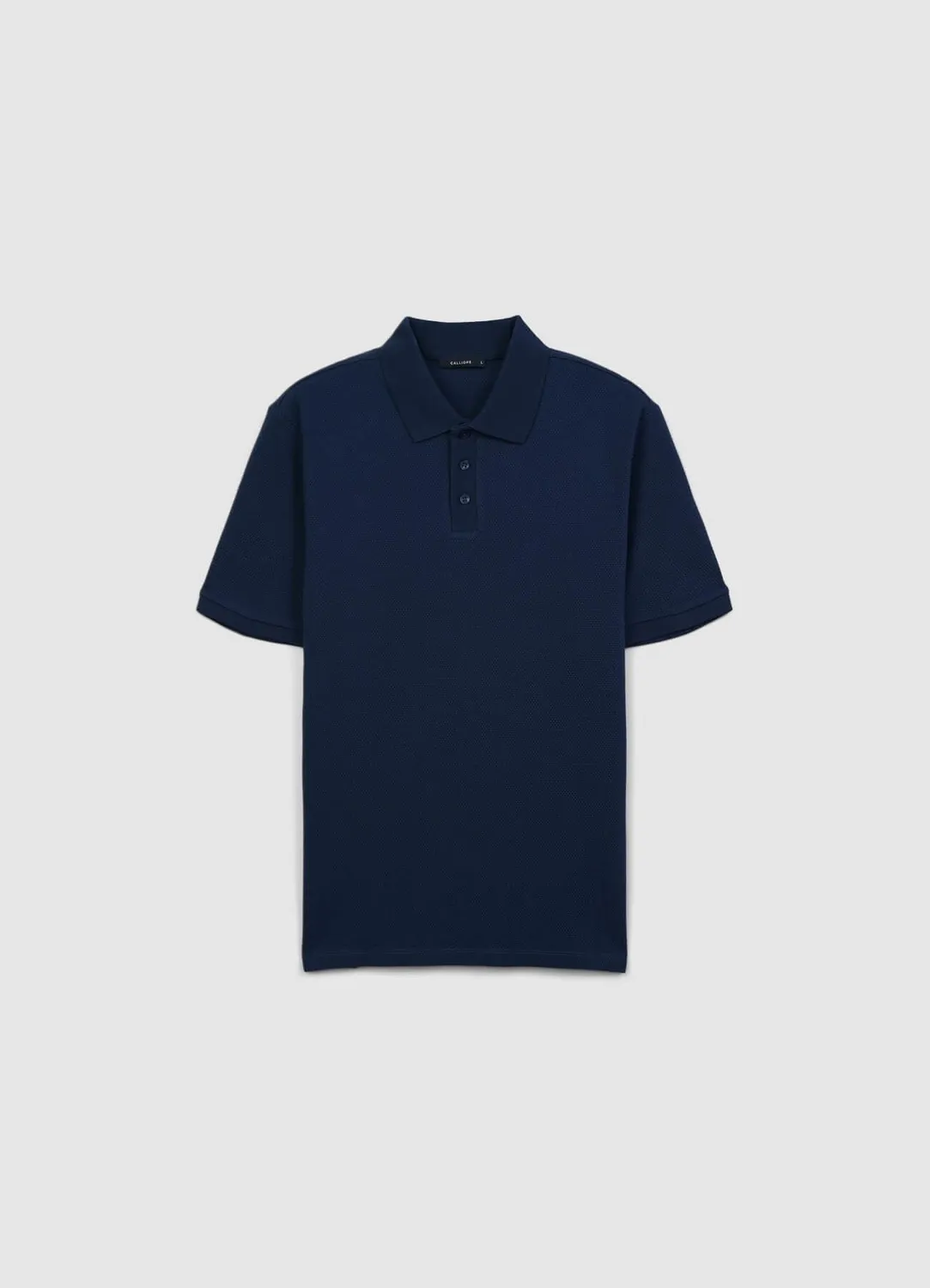 Calliope Polo 3 Boutons polo homme coton uni