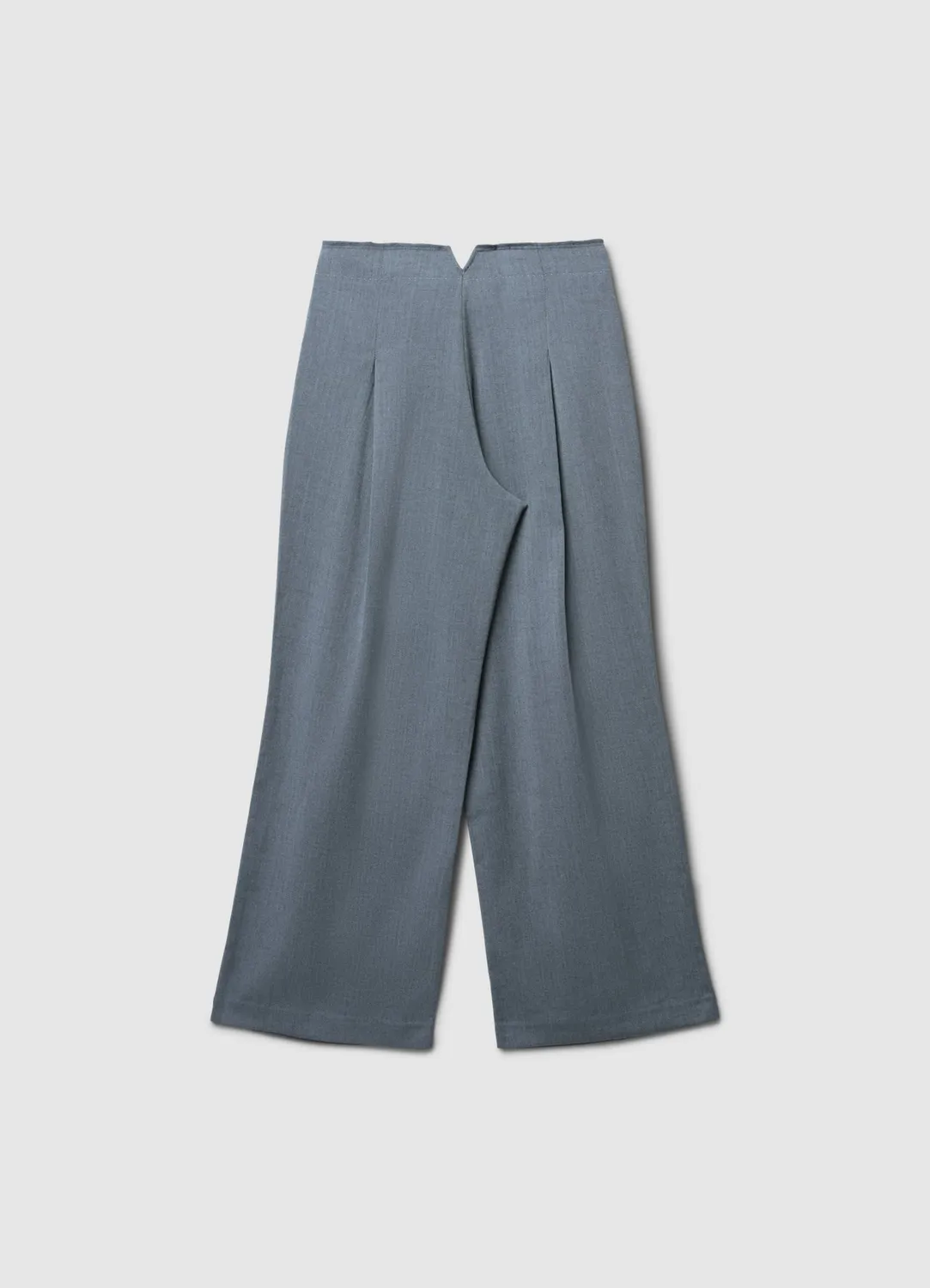 Calliope pantalon femme palazzo chevrons large