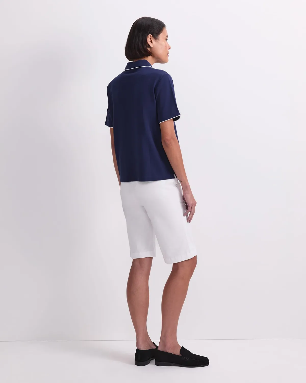 Sportscraft Tara Tipped Pique polo coton femme