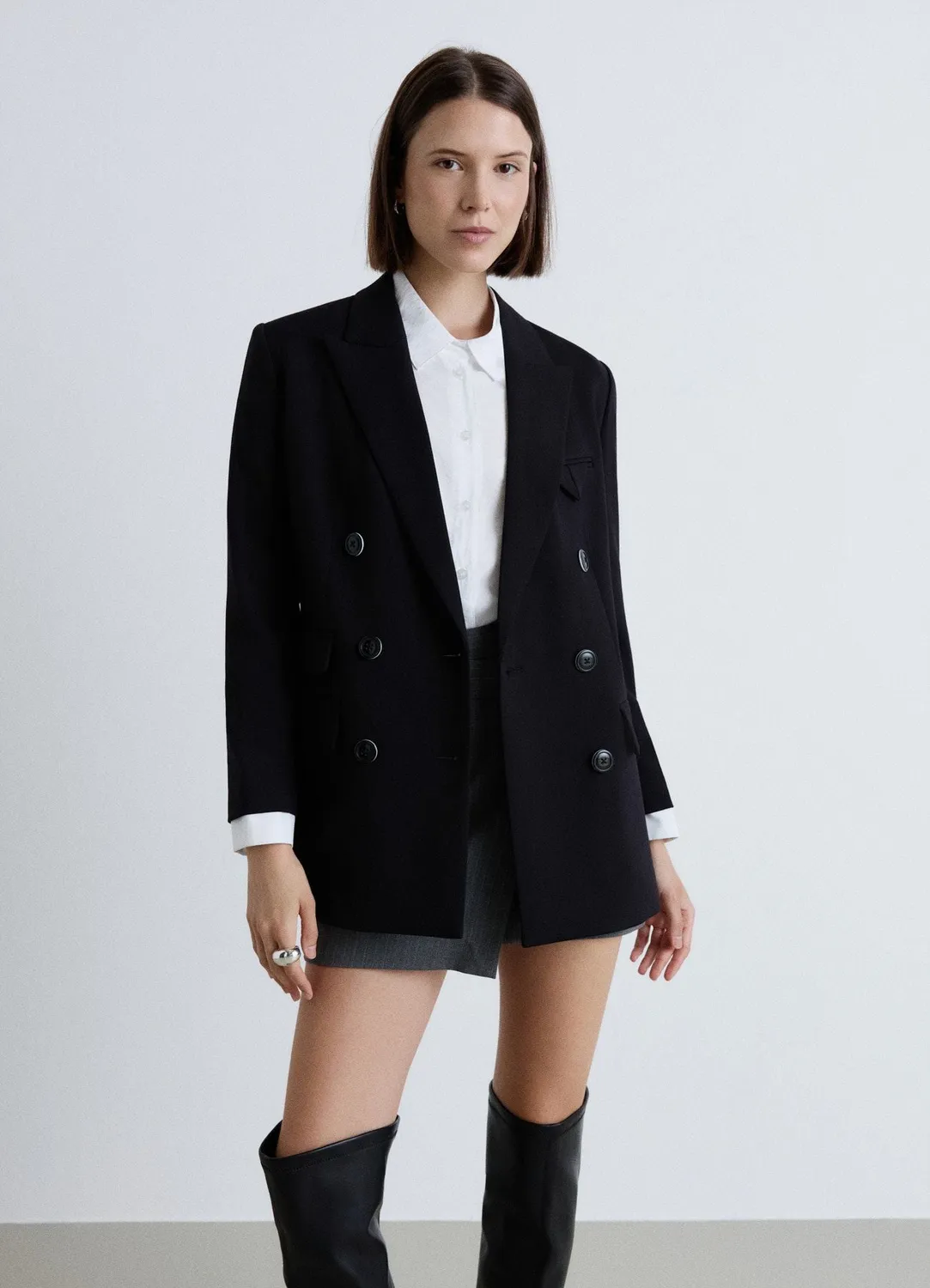 Calliope veste double boutonnage femme droite