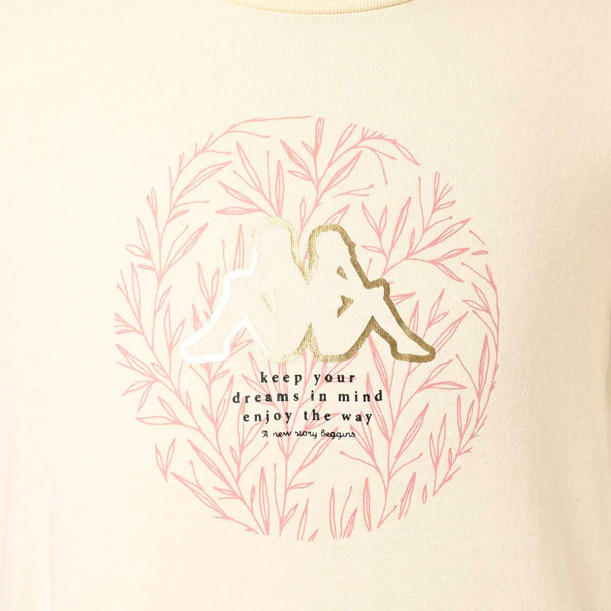 Robe di Kappa Bessya t-shirt coton blanc enfant