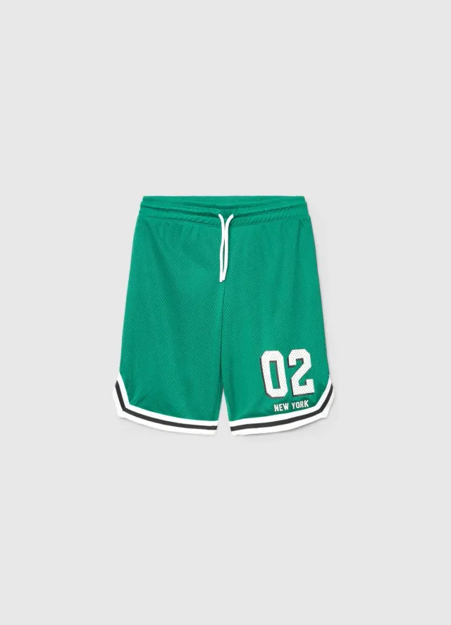 Calliope Short sport garçon mesh numéro