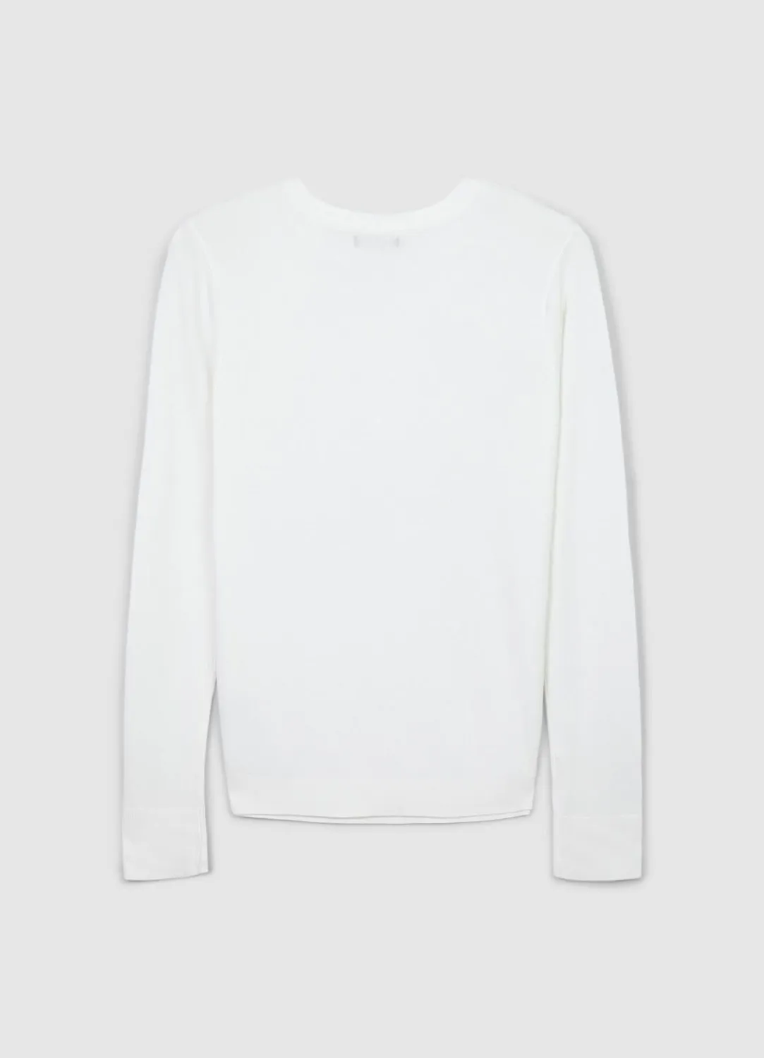 Calliope pull femme col rond manches longues uni