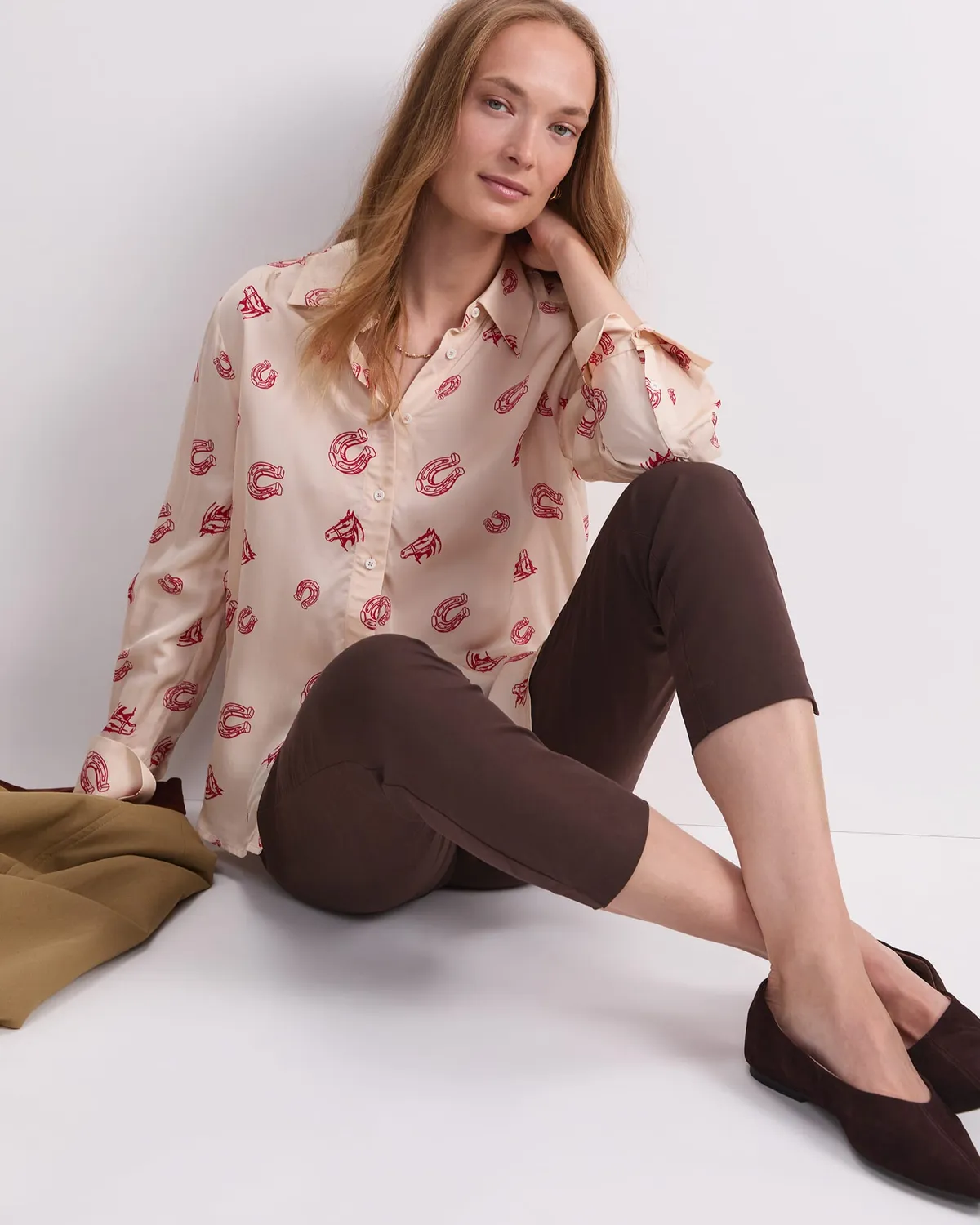Sportscraft Horse Print Chemise imprimé cheval femme