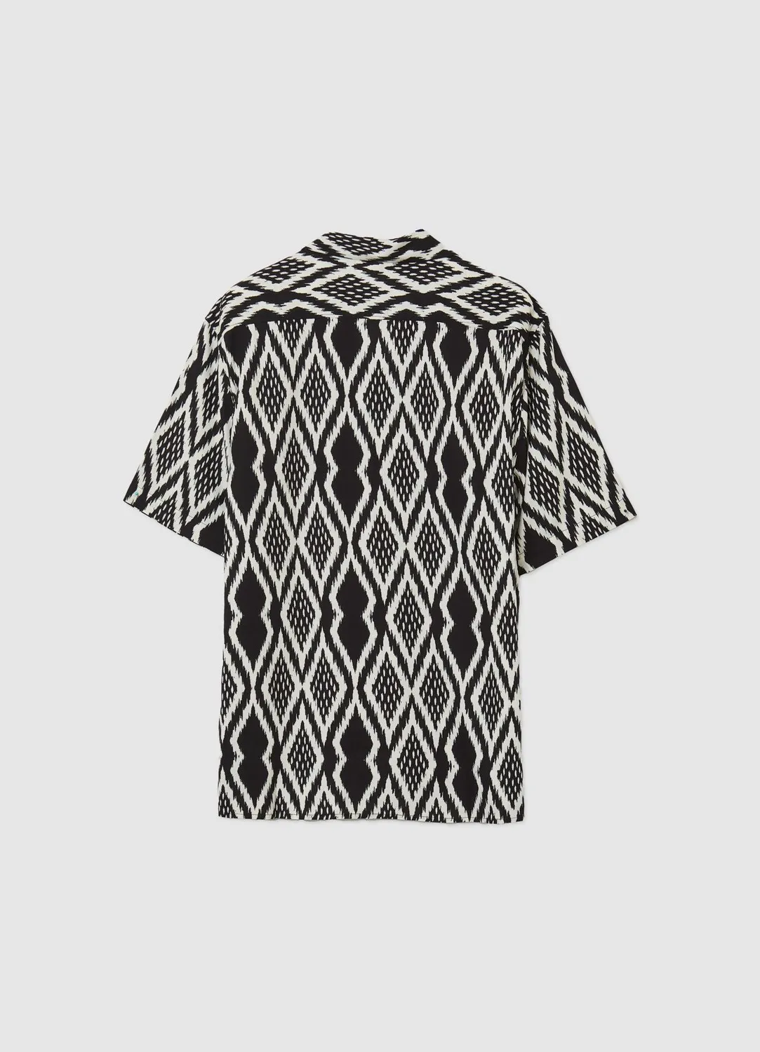 Calliope chemise losanges homme manches courtes