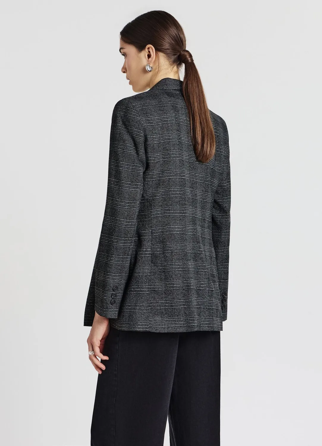 Calliope veste double boutonnage femme prince de Galles