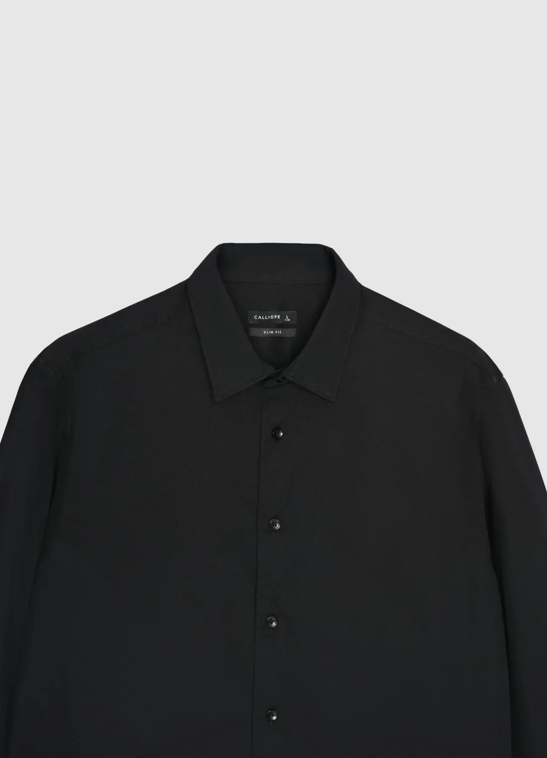 Calliope chemise slim homme unie manches longues
