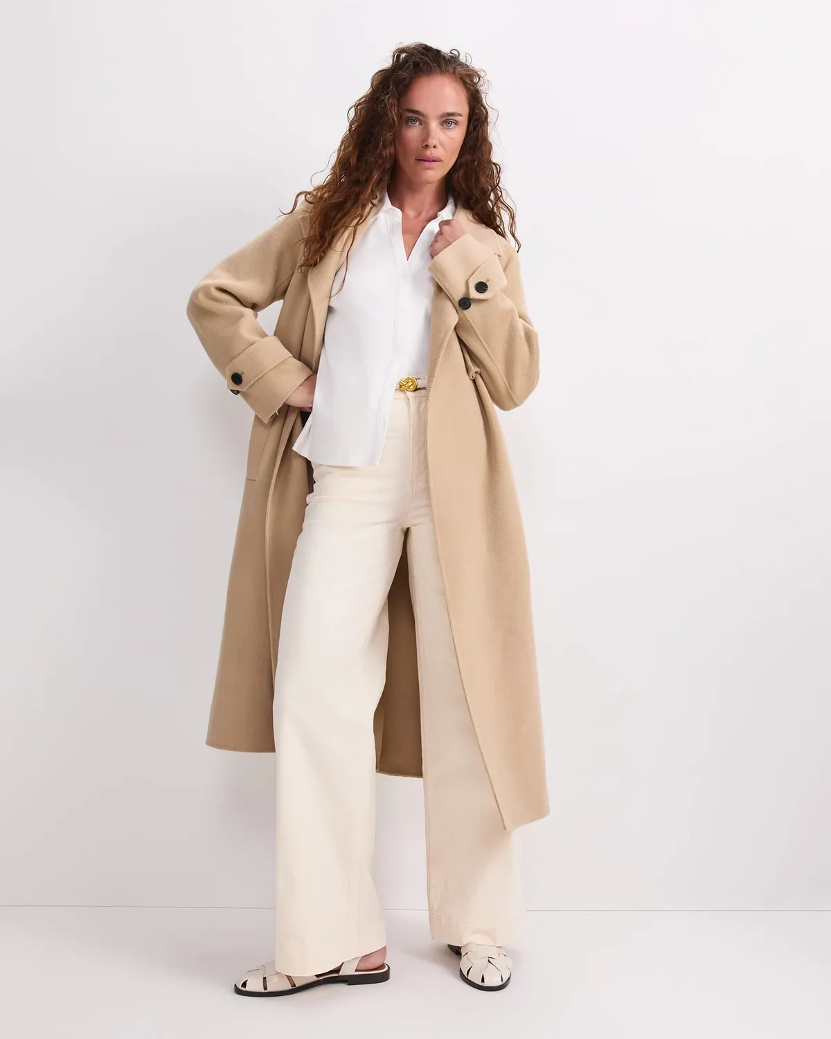 Sportscraft Martha manteau long en laine femme