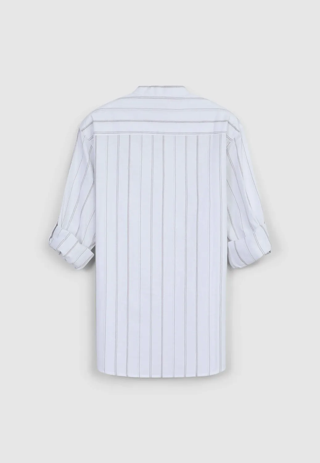 Calliope chemise coréenne rayures homme coton