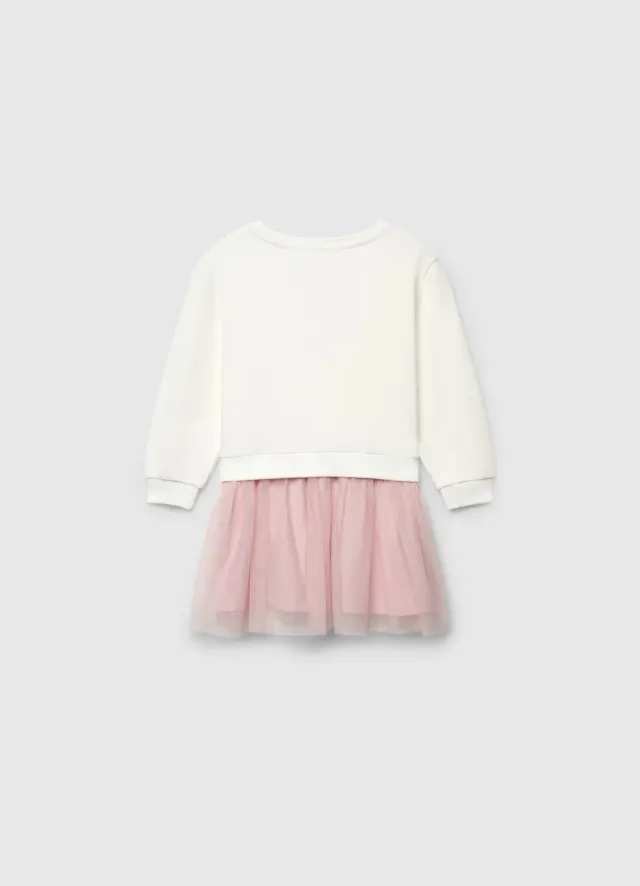 Calliope robe sweat fille Disney jupe tulle