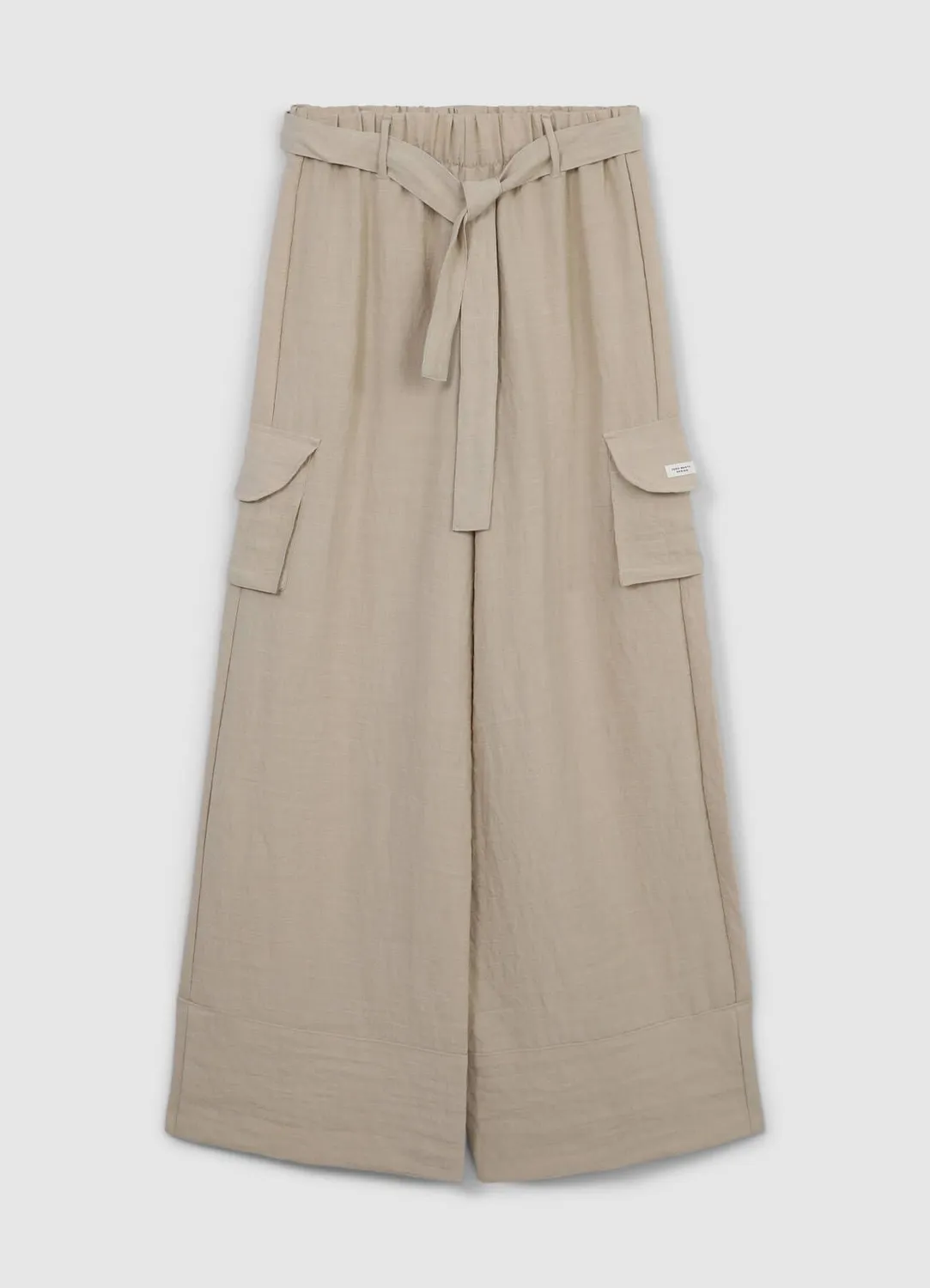 Calliope pantalon cargo femme long poches cordon
