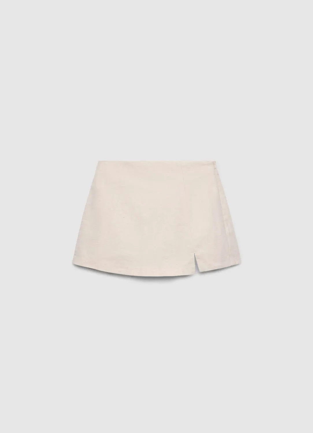 Calliope jupe-short portefeuille femme fente