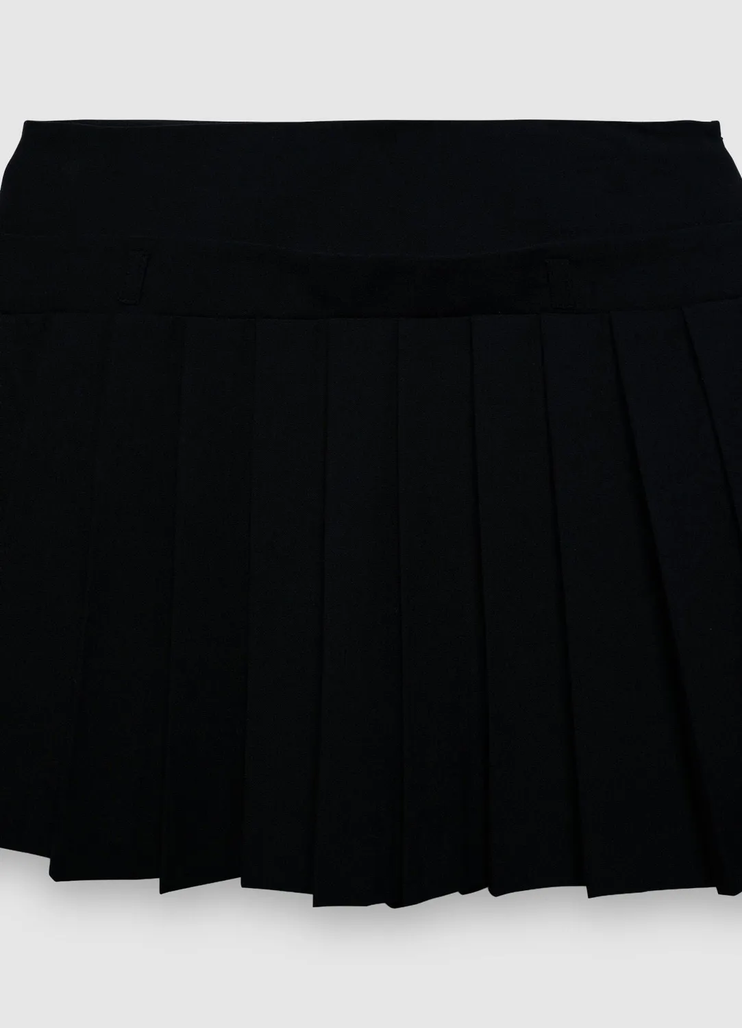 Calliope jupe-short plissée femme courte unie