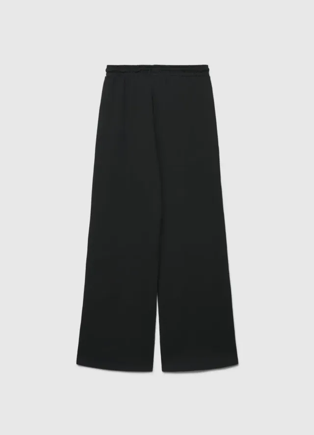 Calliope pantalon jogging palazzo femme large taille haute
