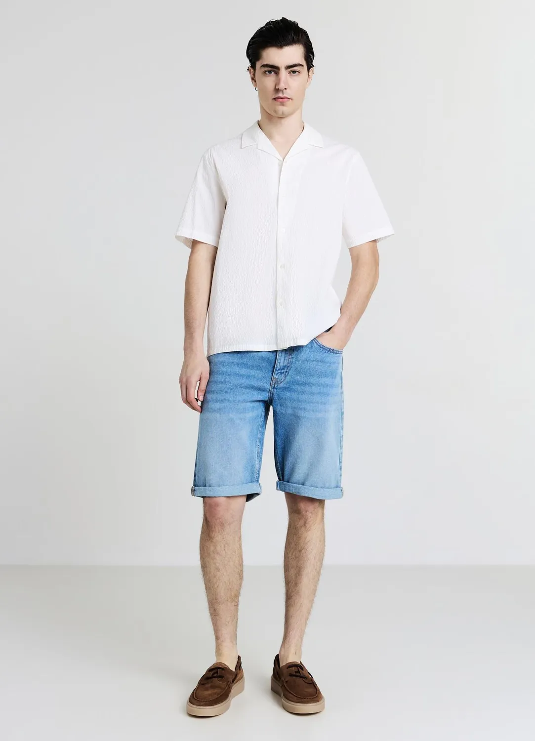 Calliope short jean 5 poches homme regular