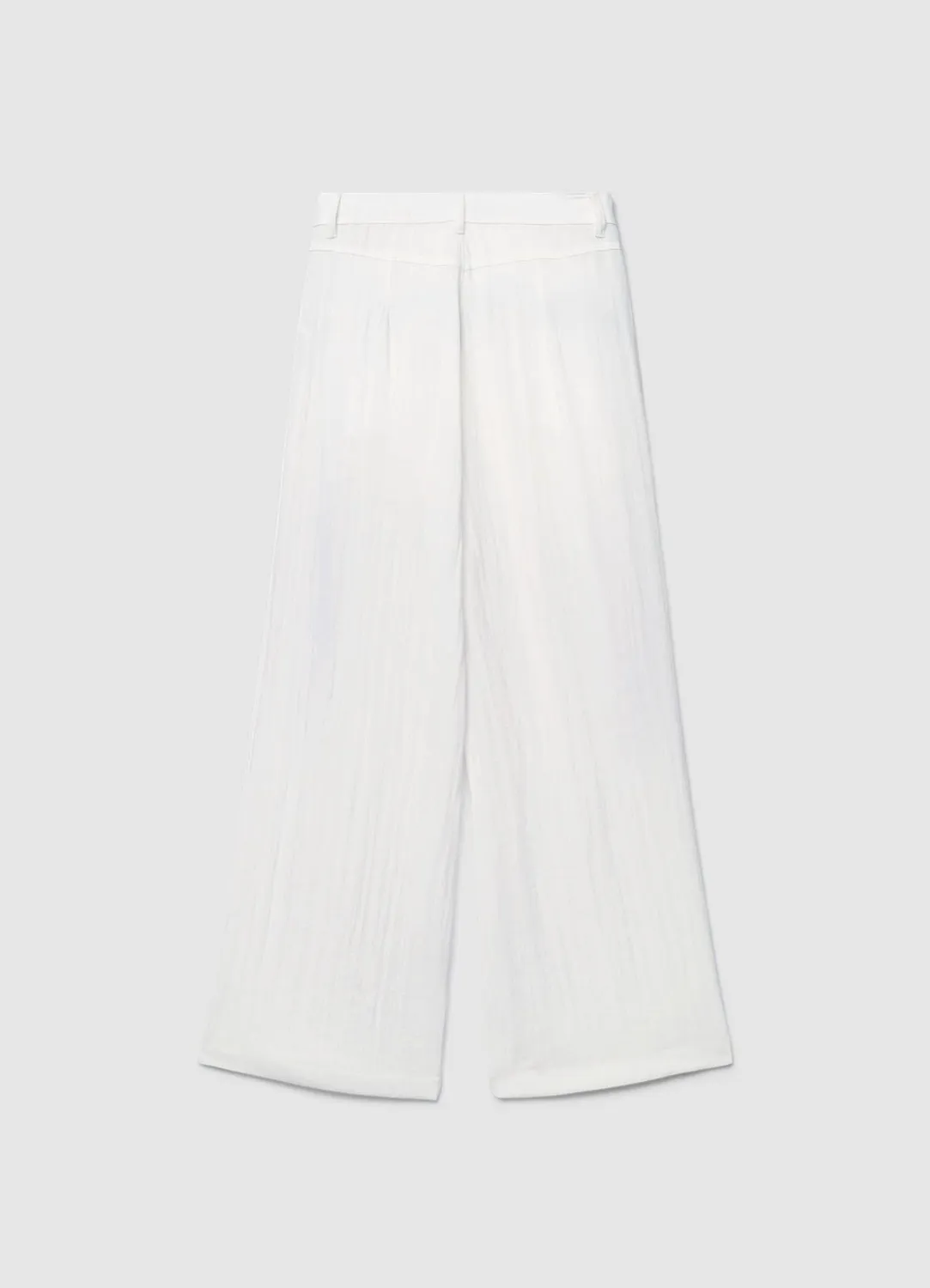 Calliope pantalon palazzo doubles pinces femme taille haute