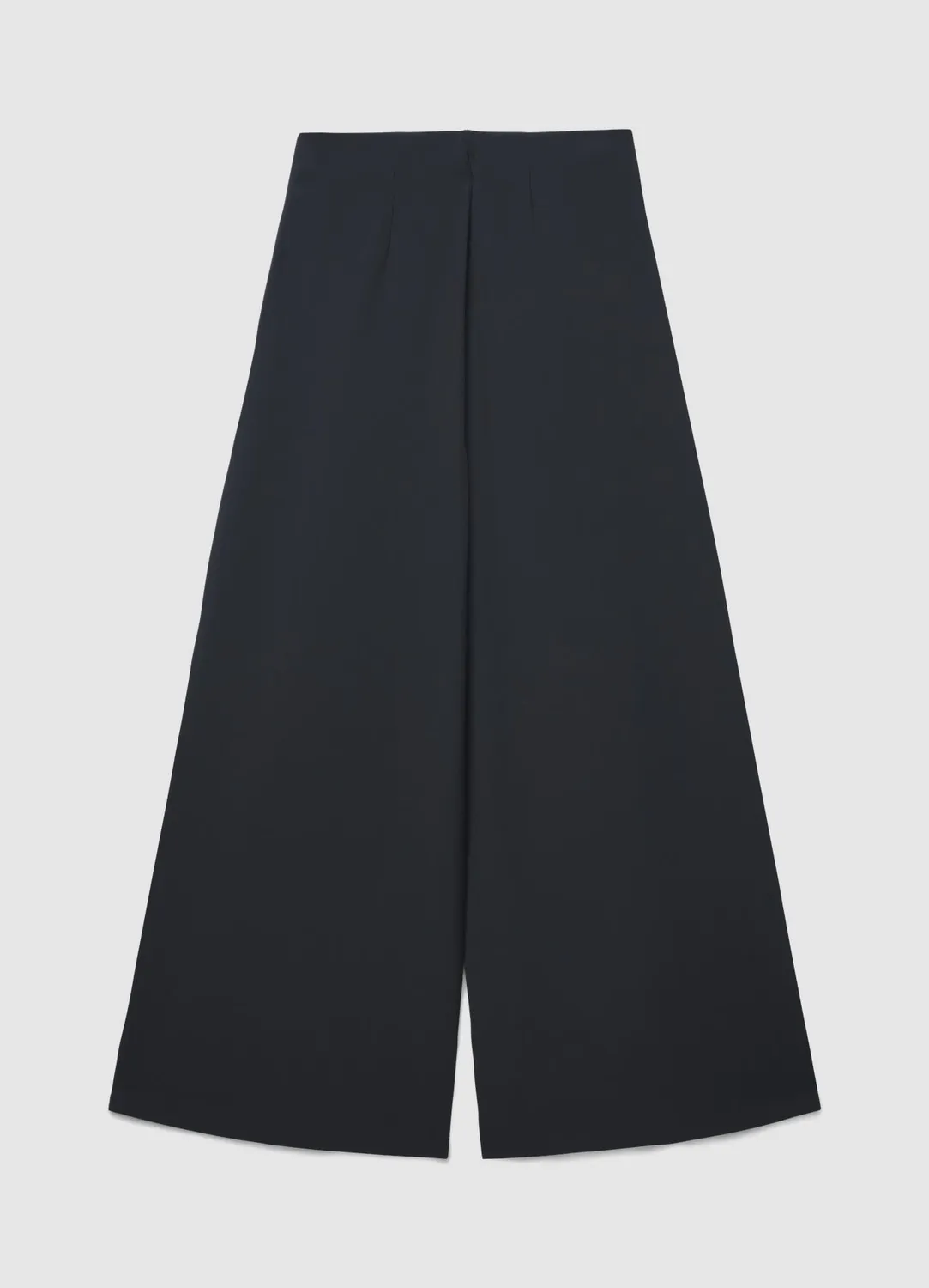 Calliope pantalon large femme uni à plis devant